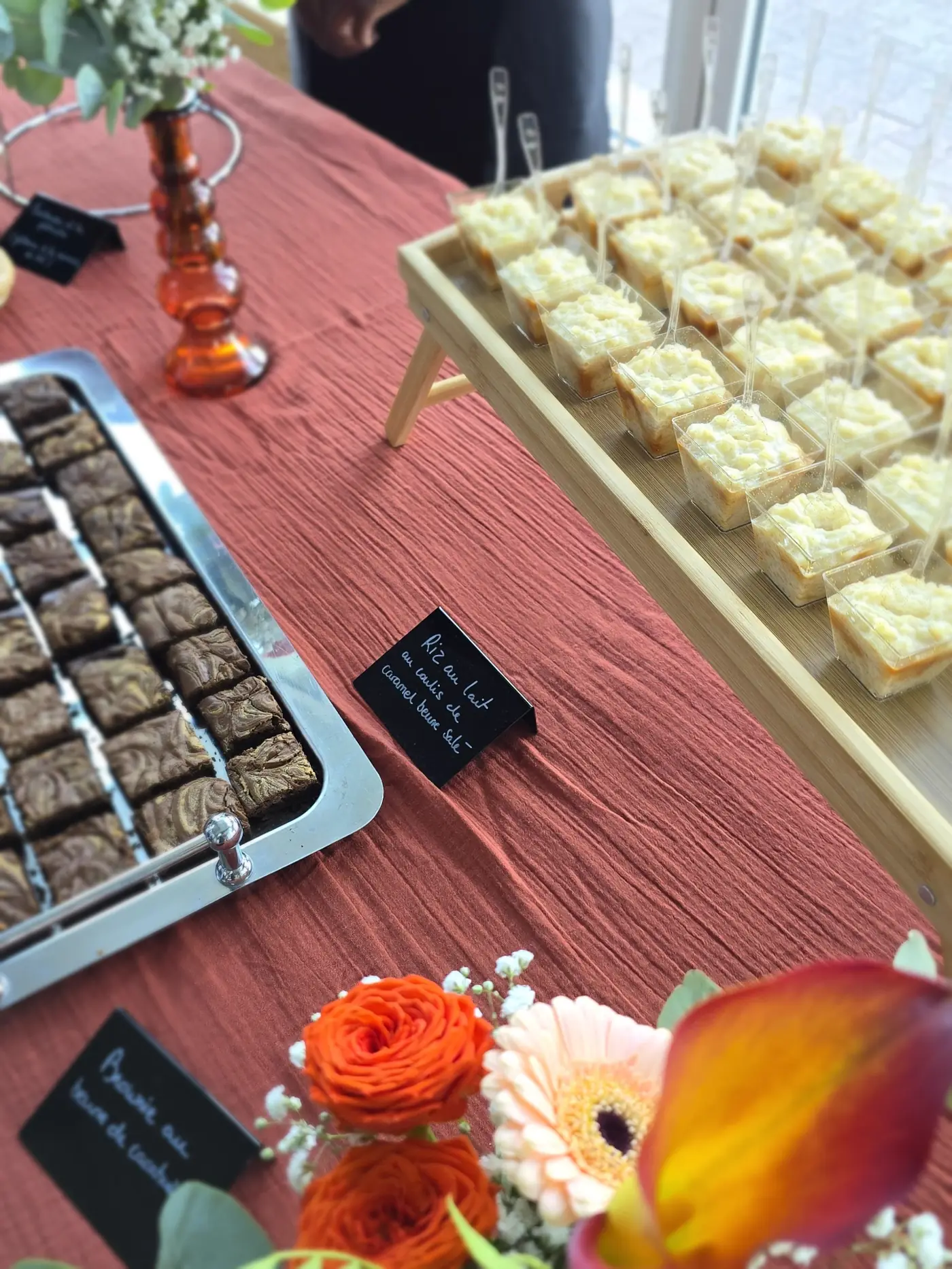 Buffet de mignardises salées et sucrées